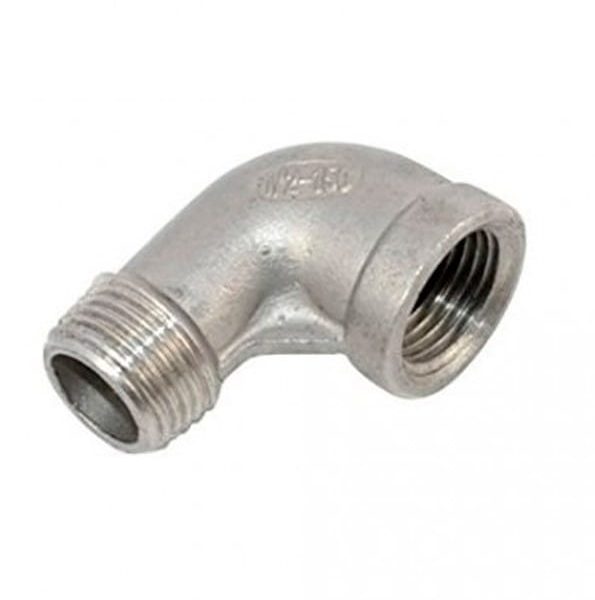 Codo Niple 90° NPT Acero Inoxidable